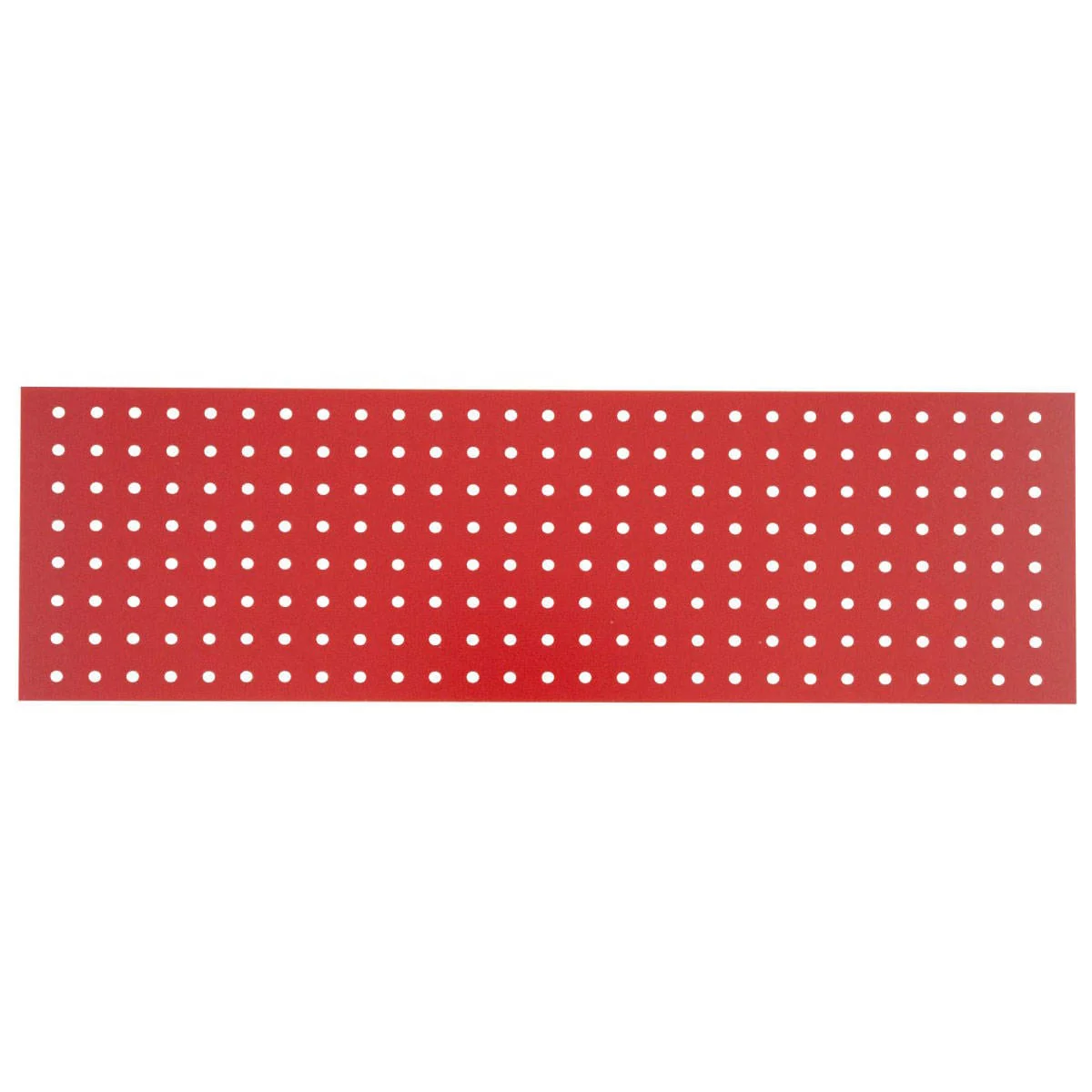 10.5" x 3.13" Perforated Board - Red