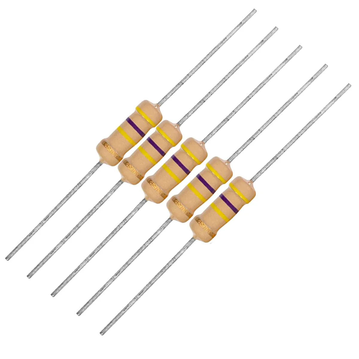 470k 1W 5% Carbon Film Resistor (Set of 5)