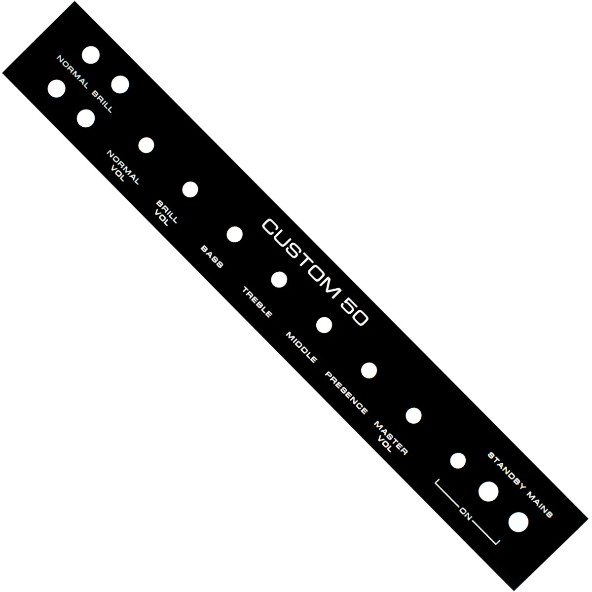 Mojotone Custom 50 Faceplate
