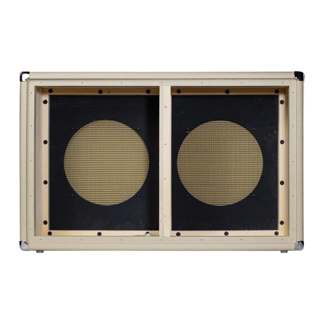 Custom Blonde Bassford Guitar Amplifier 2x12 Speaker Extension Cabinet - Image 3