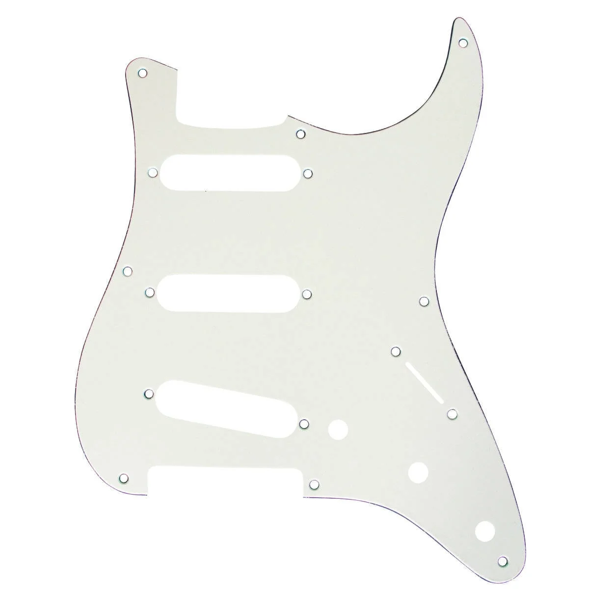 Mojotone Electric Guitar Pickguard for '57 Stratocaster Parchment 3 Ply