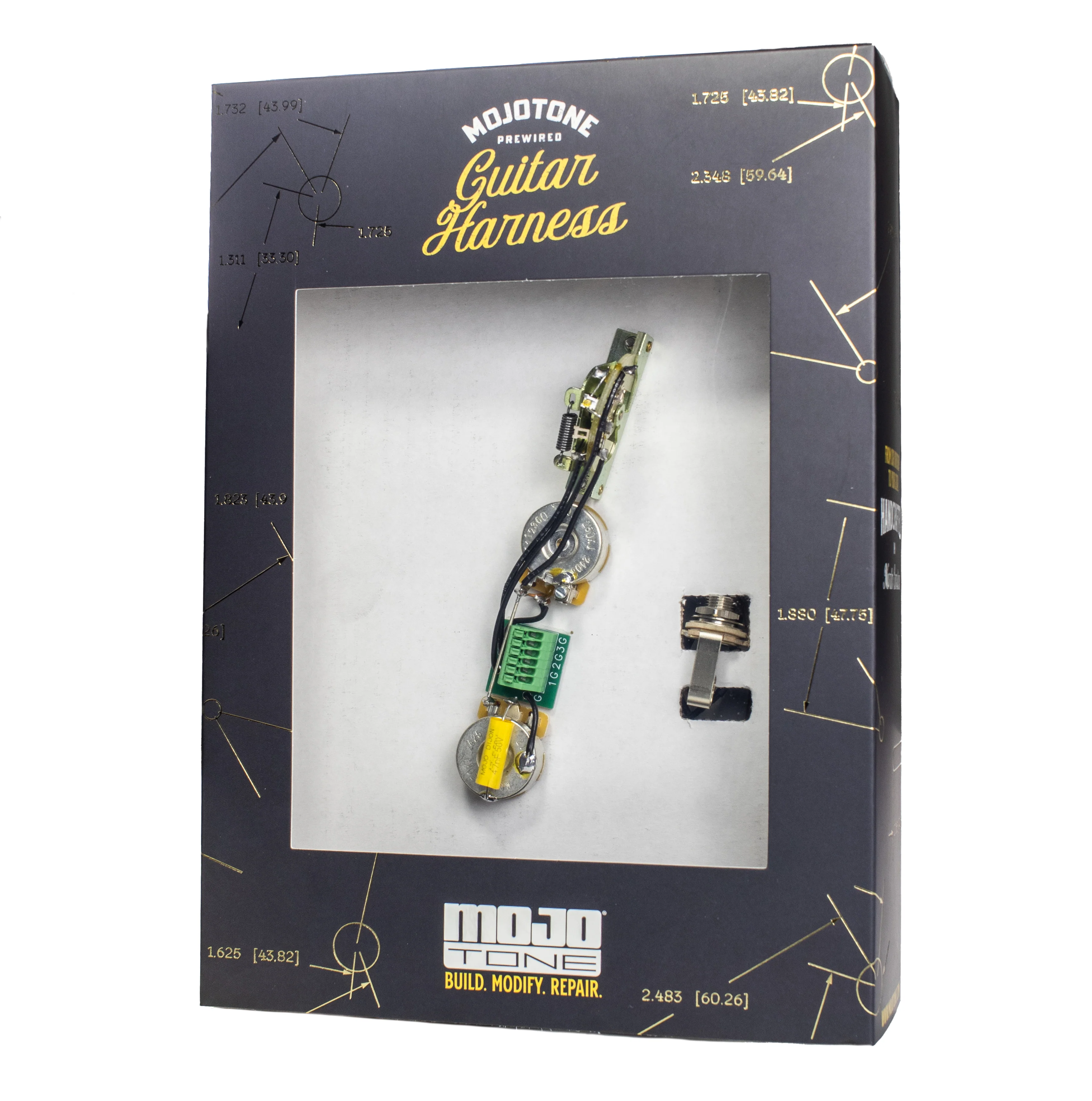Solderless Tele Standard Guitar Wiring Harness