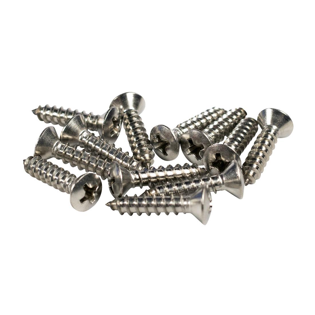 Stainless Oval Head Phillips Screw For Cabinet Corners (Set of 12)