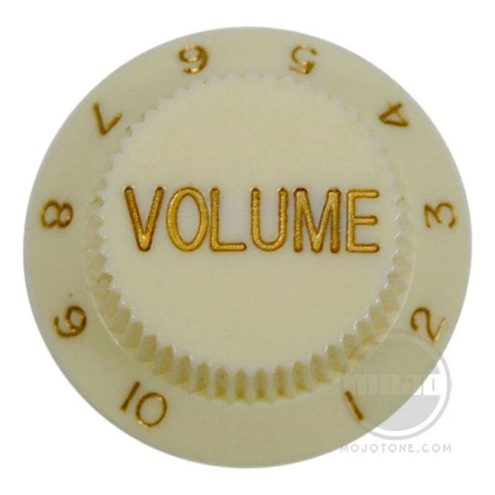 Strat Volume Knob (Parchment)