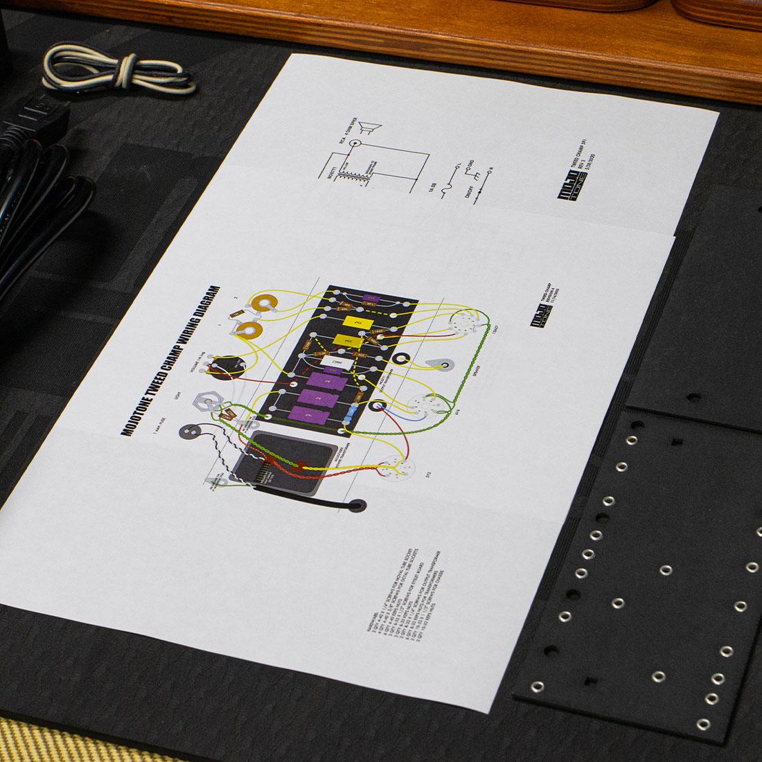 Tweed Champ® 5F1 Style Guitar Tube Amp Kit - Image 4